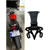 Motorcycle Rear License Plate Mount Holder and Turn Signal Lights short tail For Ducati Scrambler 800 2015-2022 2021 2020 2019