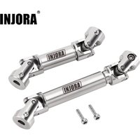INJORA Stainless Steel Center Drive Shafts for 1/18 HPI Venture 18 CR18P