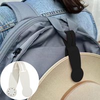 1-5PCS Portable Magnetic Cap Clip Anti-Lost Silicone Holder For Backpack Handbag Travel Sun Hat Free-Hand Portable Organizer