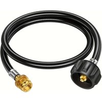 4FT Propane Hose Propane Adapter Hose Converter Propane Tank Hose Suitable for BBQ Grills Blackstone Griddles Coleman Stoves