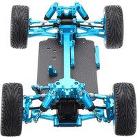 Remote Control RC Car Upgrade Parts Metal Modification 19-piece Set for WLtoys 1/18 A959 A949 A969 A979 K929 Model Accessories