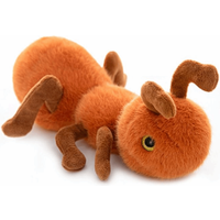 Pillow Nap PP Cotton Lilttle Ant Plush Toys Stuffed Animal 20cm Animal Stuffed Toys Lifelike Kawaii Ant Plush Doll Home Decor