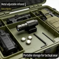 805 Red Laser Sight Mini Red Dot Pointer, Adjustable, 11mm/20mm Universal Rail, Rifle Pistol Hunting Sight Tool