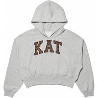 2026 Neuer KATSEYE Hoodie mit doppelseitigem Print für Herren, Damen und Kinder, Konzert-Merch-Outfit, Fan-Streetwear, Kapuzenpullover mit Leopardenmuster und Buchstaben