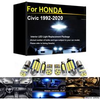 Car Interior Lights LED For HONDA Civic EG EK 4D 5D 10th Sedan Coupe 2001 2002 2005 2006 2008 2010 2013 2016-2020 Accessories