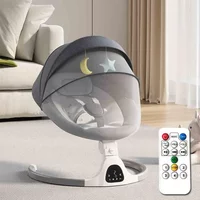 Multipurpose Electric Baby Sleep Rocking Chair Automatic Swing Infant Rocker Comfort Cradle Stroller Toys for Baby 0-3 Years Old image 4