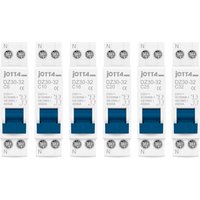 JOTTA DPN 1P+N Mini Circuit Breaker MCB 6A10A 16A 20A 25A 32A Din Rail Mounting Miniature Household Air Switch