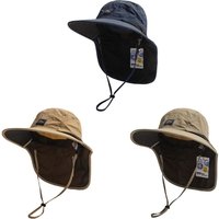 Summer Hot sale! Unisex Windproof Quick-Dry Fisherman Hat with Neck Flap & UV Protection for Outdoor Fishing Hiking