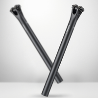 Ryet Carbon Cycling Seatpost 27.2/31.6mm 400MM Matte Full Fiber Road Bicycle Seatpost Mountain Bike Frame ultraLight Seat Tube