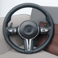 M Sport Full Leather Steering Wheel For BMW M3 F30 F15 F16 F20 F21 F25 F26