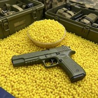 Trend Popular 6MM Paintball G18 Pull Box Toy Gun M4A1 Team Battle Plastic Ball BB Gun Shotgun Pistol Sniper Ball Bullet