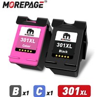 Cartouche d'encre de remplacement 301XL pour imprimante HP 301 HP301 XL, Compatible Deskjet 2540 2542 2543 2544 2546 1000 1010 1011