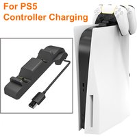 for PS5 Controller Charger Gamepad Dual Fast Charging Cradle Dock Station for Playstation 5 Gaming Accessories
