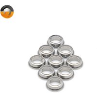 10Pcs MF85ZZ 5x8x2.5 mm ABEC-7 Miniature Flange Bearing Deep Groove Ball Bearing High Quality MF85Z MF85