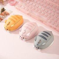 Cat Wireless Mouse 2.4G +Bluetooth3.0/5.0 Three Modes Cute Wireless Pink Cartoon Desktop Laptop Universal For Girls Gifts Mice
