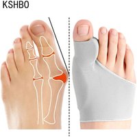 Toe Separator Hallux Valgus Bunion Corrector Orthotics Feet Bone Thumb Adjuster Correction Pedicure Sock Straightener Foot Care