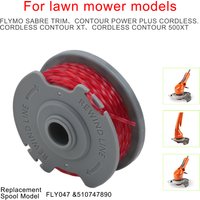 Trimmer Spools Line And Cover 510747890 For Flymos For XT 500XT FLY047 Spool Line Garden Trimmer Wire Spools Cover Replacement