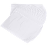 50-200Pc Clear Packing List Envelope Waterproof Self-Adhesive Side Loading Mailing Invoice Label Pouch Sleeve for Transportation