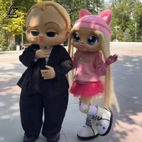 Boys And Girls Cosplay Costume Anime Cartoon Mascotte Doll Props Clothing For Adult Halloween Christmas Party Stage Performance