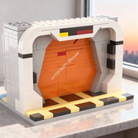 133pcs MOC Holodeck Arch SIMPLIFIED Creator Model Building Blocks Assemble Festival Gifts Construction DIY Toy Creative Idea