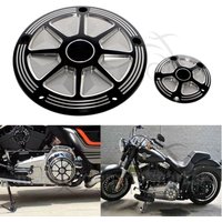 Motorcycle 5 Holes Derby Clutch Timing Timer Cover Engine Covers For Harley Dyna Touring Softail Electra Glide FLHR FXD 99-2017