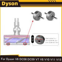 Soleplate Wheels for Dyson V6 V7 V8 V10 V11 V12 DC58 DC59 DC62 DC74 Vacuum Cleaner 35W 50W Direct Drive Cleaner Wheels Replaceme