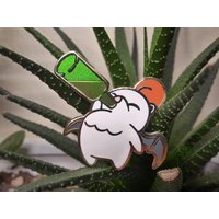 Final Fantasy XIV Drunk Moogle Enamel Pin