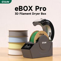 ESUN 3D-Filament-Trockner Verbesserte 3D-Filament-Trocknungsbox eBox Pro Aufbewahrungsbox Hochtemperatur-PI-Heizung 360 ° Umgebungs-Trockner