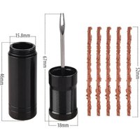 AliExpress NONE Bike Tubeless Tire Repair Kit - Rubber Plug Strips & Insertion Tool, Quick Puncture Fix for Road/MTB