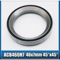 AliExpress FUSHI ACB460H7 Bike Headset Bearings 34.1*46*7 mm 45/45 1PC ACB Road MTB Angular Contact Bicycle Stainless Bearing ACB460H7