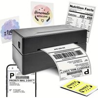 Marklife Thermische Label Drucker Kleine Versand Label Bluetooth-kompatibel Drucker 4X6 zoll für iPhone Android Mac Fenster D200