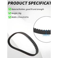 AliExpress JFGRACING Motorcycle belt drive belt E-Bike gearbox belt Belt transmission universal for Sur-Ron Lightbee S X 560-8M electric dirt bike