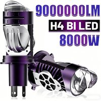 8000W H4/9003/HB2 LED Headlight Bulb Projector Lens Canbus Super Bright LED 9000000LM 6000K Hi/Low Light Apply to Car&Motorcycle