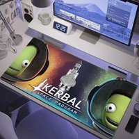 K-Kerbal S-Space P-Program Mouse Pad Gaming Mousepad Speed Desk Mat Laptop Gaming Mats For Office Carpet Desk Accessories