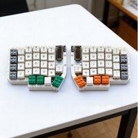 Lily58 Split Mechanical Keyboard Kit Customized Hot Swap Bluetooth Wireless Keyboard Supports Zmk Studio Online Key Changing