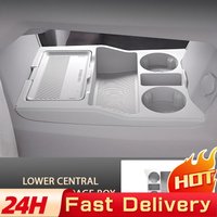 Lower Center Console Organizer Tray for Chery Fulwin T9 Tiggo 9 8L 2025 2026 Silicone Storage Box Insert Non-Slip Interior Z9I2