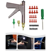 AliExpress NONE Auto Bike Tubeless Tire Repair Gun Kit Ergonomic Puncture Plug Tool Probe Toolbox Air Leaking kit Vehicle Tire Maintenance