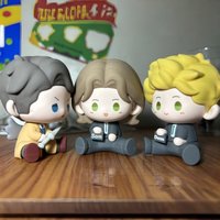 Xtopia Supernatural Palm Treasure Series Sitting Soft Vinyl Figurine Blind Box Palm Size Desktop Decoration For Anime Collectors
