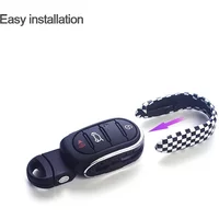 For mini cooper accessorie key cover keycase key chain For mini cooper F55 For mini F56 F57 F54 F60 alloy Material Car Key Cover