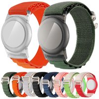 Airtag Wristband Compatible with AirTags Soft Adjustable Airtag Bracelet Watch Band for Kids Toddler Baby Children Elders