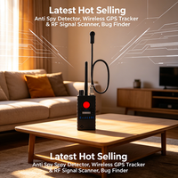 Anti Spy RF GSM WiFi Detector, GPS Tracker Bug Finder, Hidden Camera Scanner, Listening Device, Portable Privacy