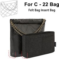 EverToner Felt Insert Organiser Bag For 22 Bag Organizer Bag In Bag Prevent Stain
