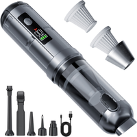17000PA Car Vacuum Cleaner with Brushless Motor Handheld Vacuum Portable Cordless Compressed Air Duster for Car Home Office Pet