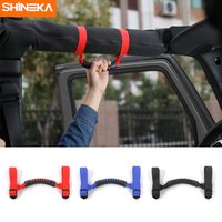 4x4WD accoudoir poignées supérieures barre de poignée languette de traction support de barre de rouleau pour Jeep Wrangler CJ TJ JK JL sport Sahara Rubicon