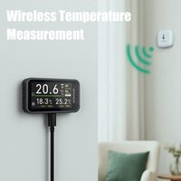 Wireless Car Digital Thermometer LCD Digital Display Indoor Outdoor Thermometer Meter Thermometers For RV And Truck Compartments