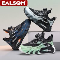 Lightweight Breathable Kids Casual Shoes for 5-16Year Old Boys Sport Running Anti Slip Outdoor Comfortable Flat Walking Sneaker