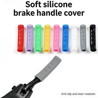 2Pcs Silicone Gel Bicycle Brake Lever Cover Anti Slip Shockproof Durable MTB Mountain Bike Handlebar Grip Sleeve