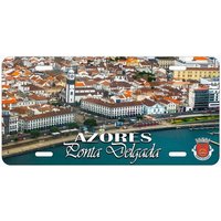 Ponta Delgada Azores Novelty Car License Plate Aluminum