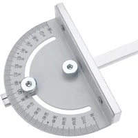 1 Pc Angle Ruler Mini Table Saw Circular Router Miter Gauge DIY T-slot Design Woodworking Machines Angle Ruler Measuring Tools