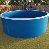 Customized Large Size Durable Drop Stitch Pvc Inflatable Pool Outdoor Commercial Above Ground Pool Portable Swimming Pool